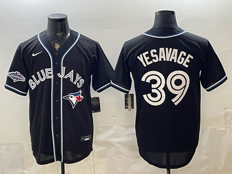 Men 2026 Toronto Blue Jays #39 Yesavage black Game Nike MLB Jersey 0527002